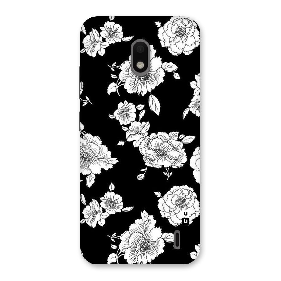 Cool Pattern Flowers Back Case for Nokia 2.2