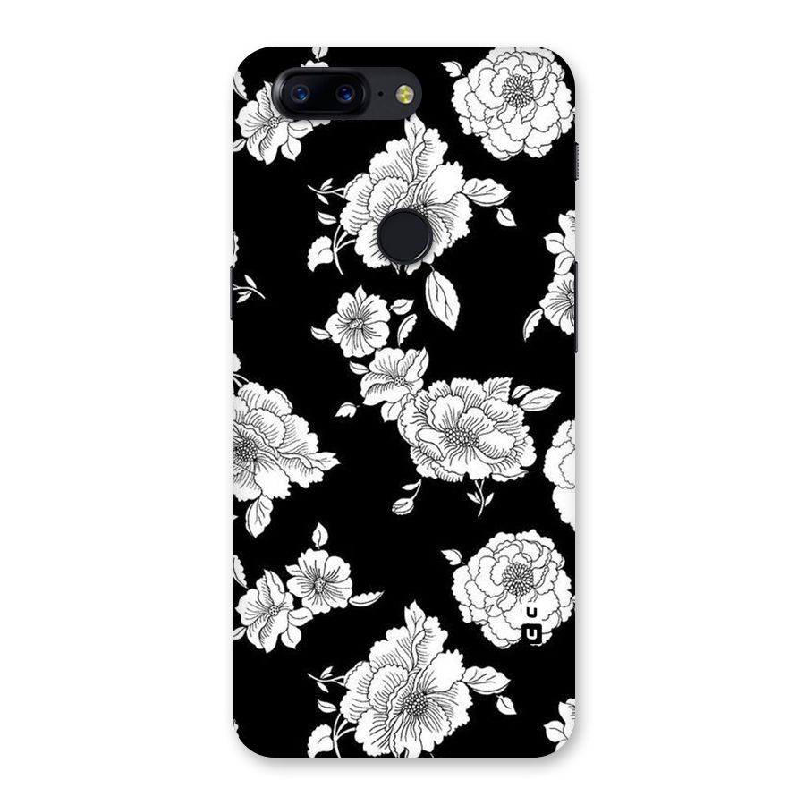 Cool Pattern Flowers Back Case for OnePlus 5T