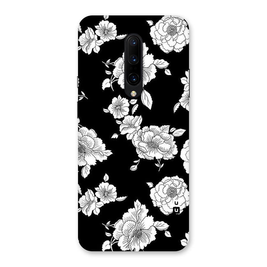 Cool Pattern Flowers Back Case for OnePlus 7 Pro