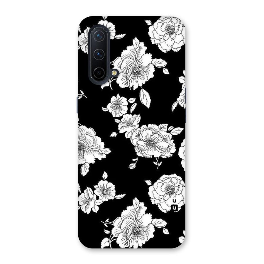 Cool Pattern Flowers Back Case for OnePlus Nord CE 5G