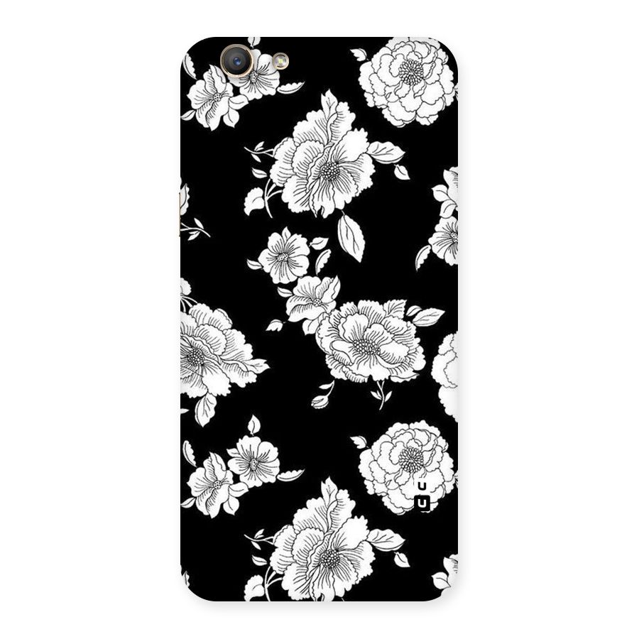 Cool Pattern Flowers Back Case for Oppo F1s