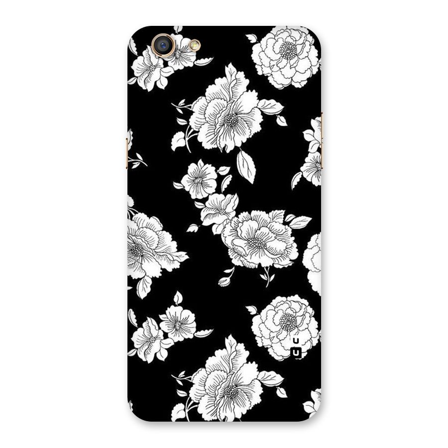 Cool Pattern Flowers Back Case for Oppo F3