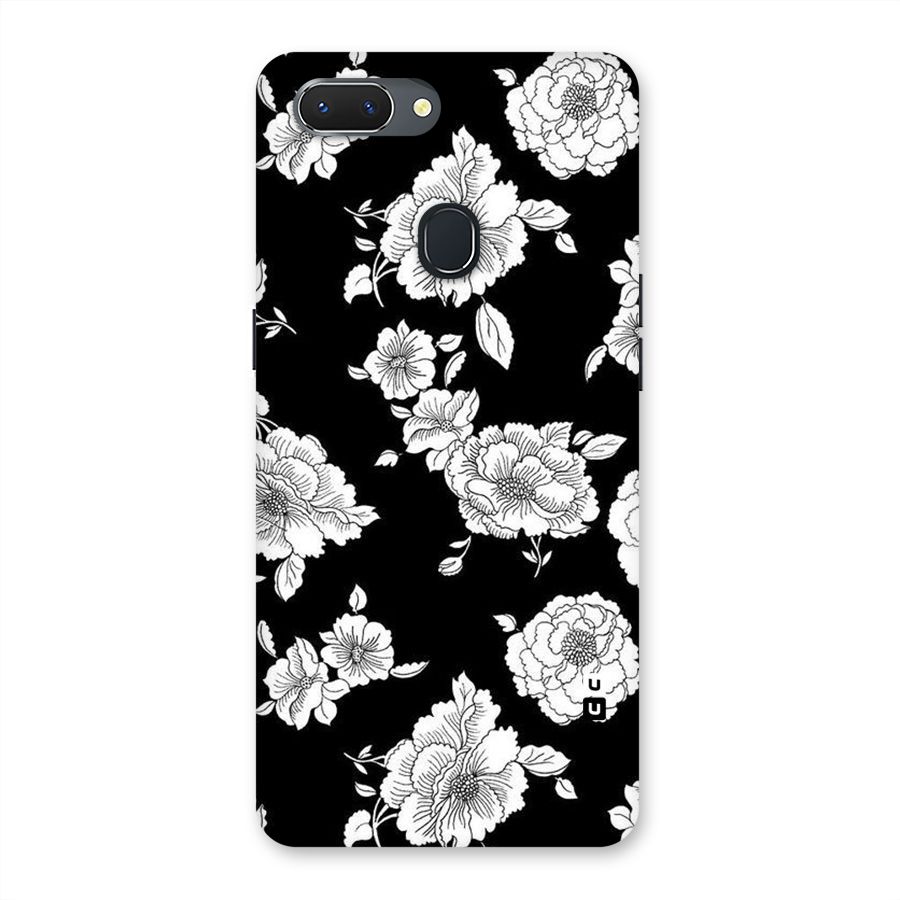 Cool Pattern Flowers Back Case for Oppo Realme 2