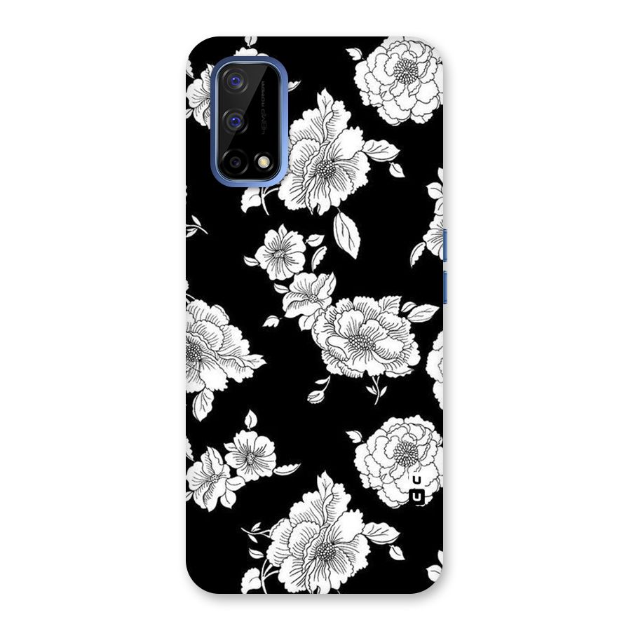 Cool Pattern Flowers Back Case for Realme Narzo 30 Pro