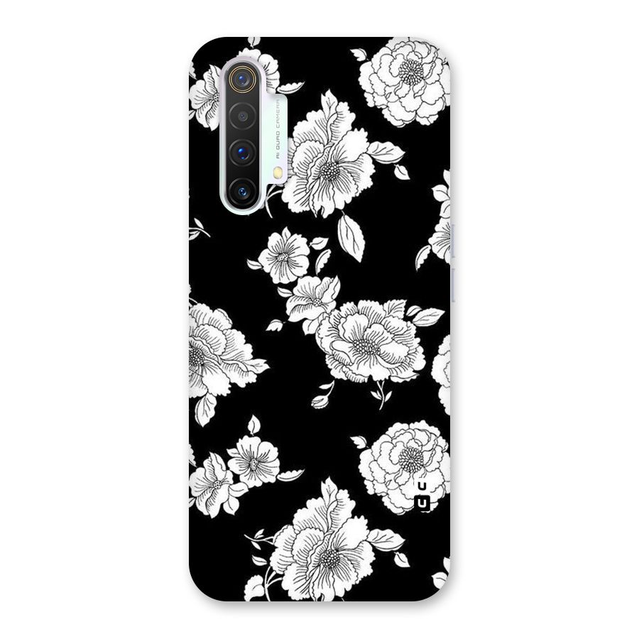 Cool Pattern Flowers Back Case for Realme X3 SuperZoom