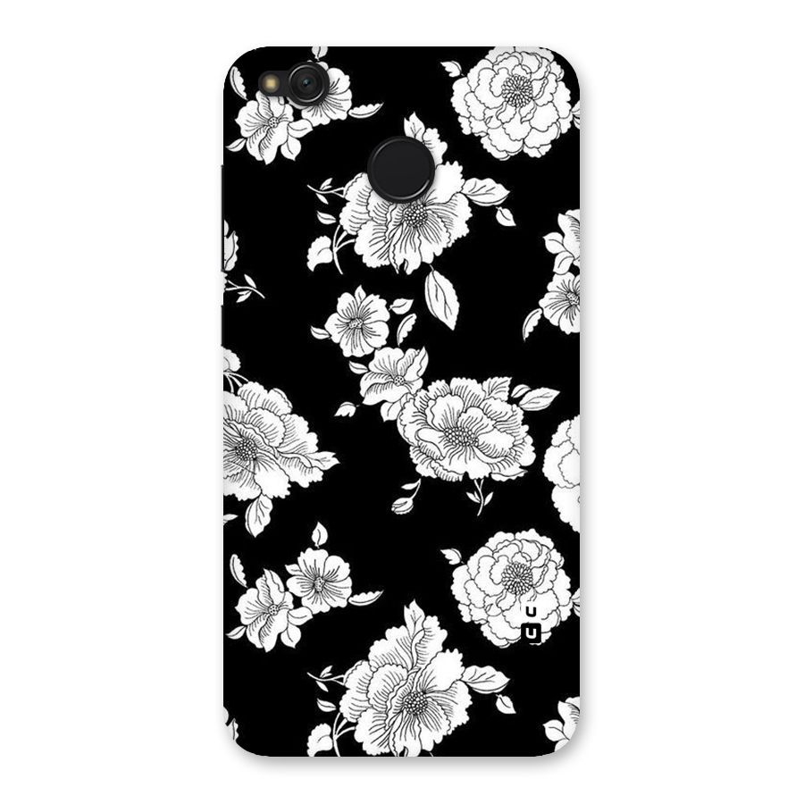 Cool Pattern Flowers Back Case for Redmi 4