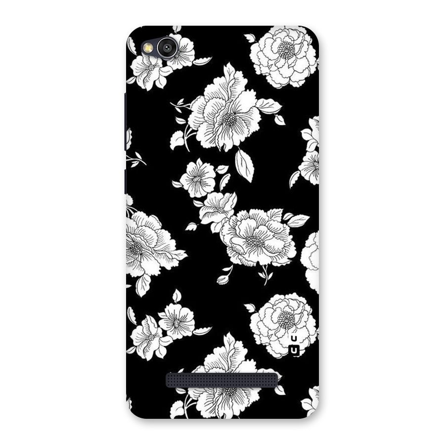 Cool Pattern Flowers Back Case for Redmi 4A