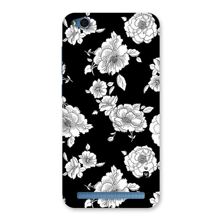 Cool Pattern Flowers Back Case for Redmi 5A