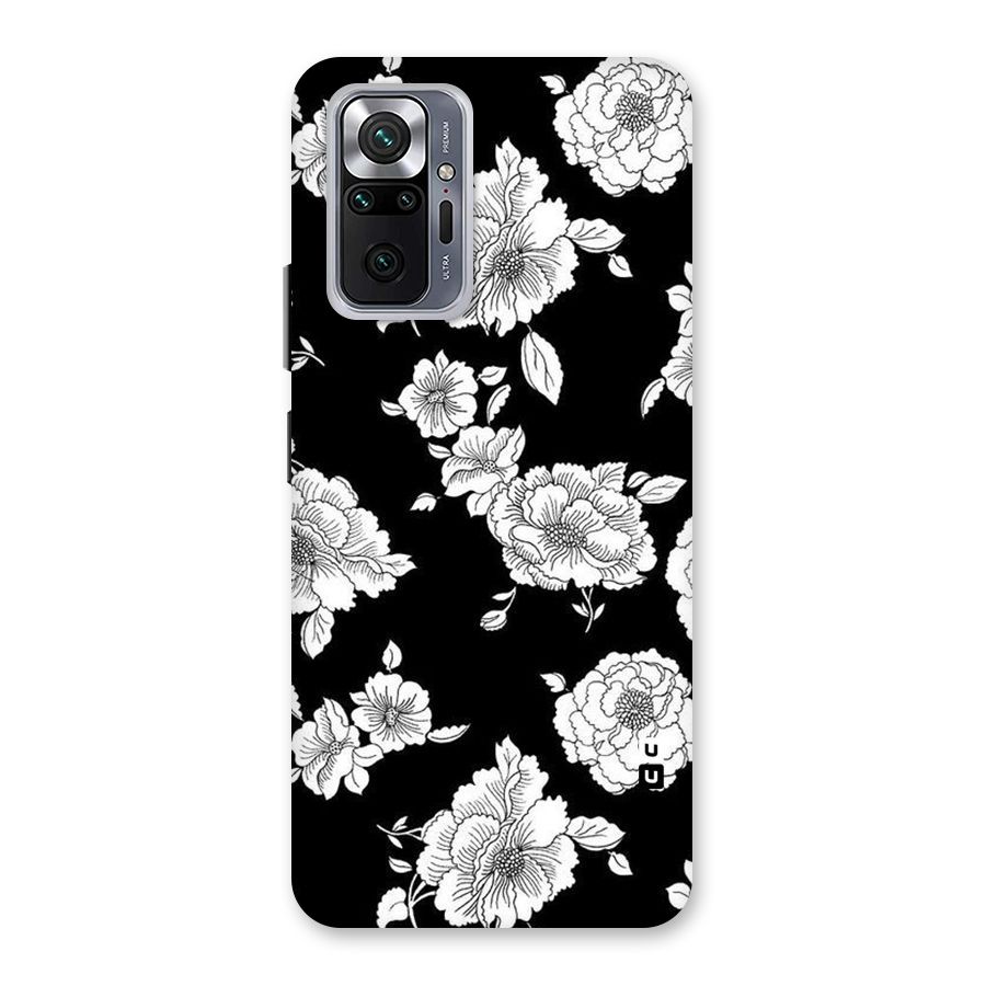 Cool Pattern Flowers Back Case for Redmi Note 10 Pro Max