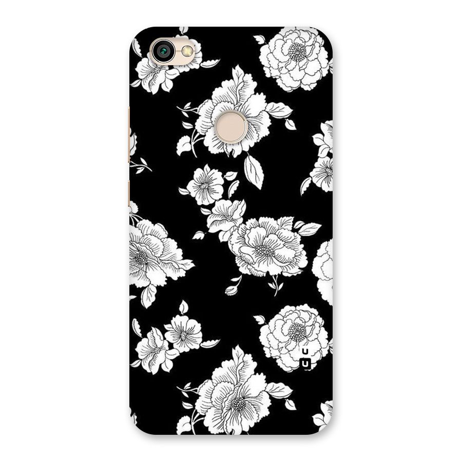 Cool Pattern Flowers Back Case for Redmi Y1 2017