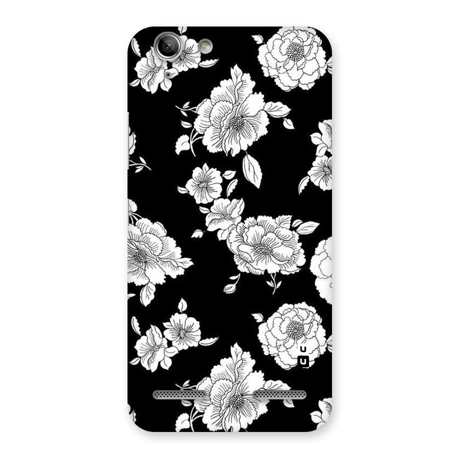 Cool Pattern Flowers Back Case for Vibe K5