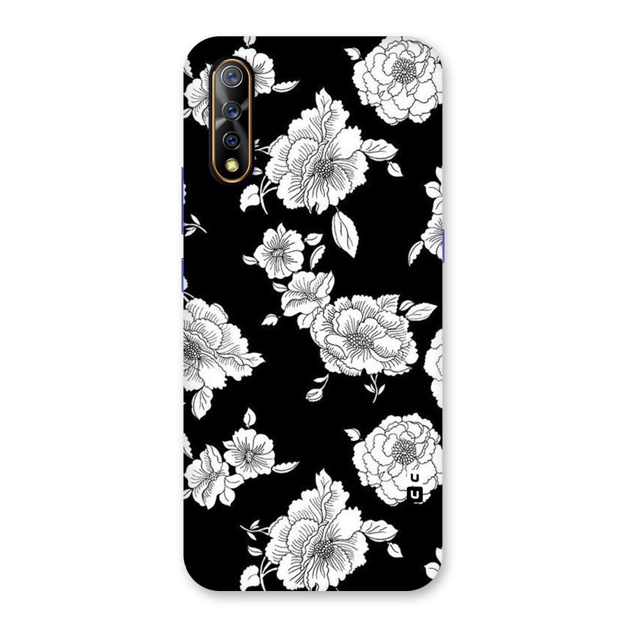 Cool Pattern Flowers Back Case for Vivo S1