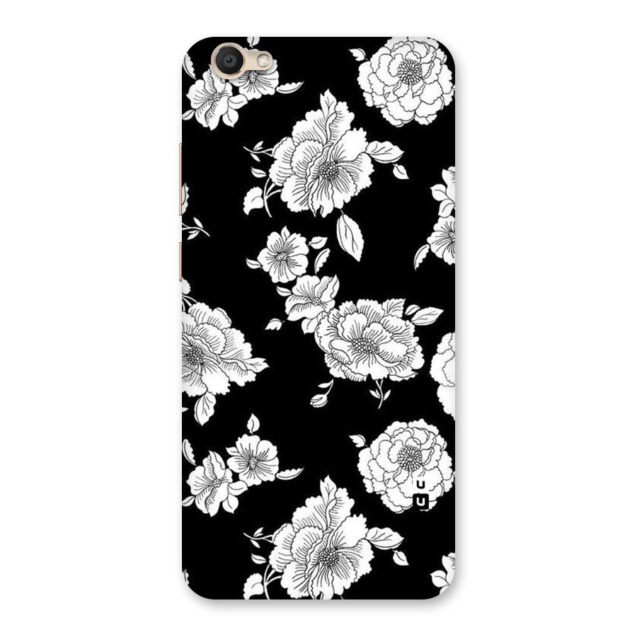 Cool Pattern Flowers Back Case for Vivo V5