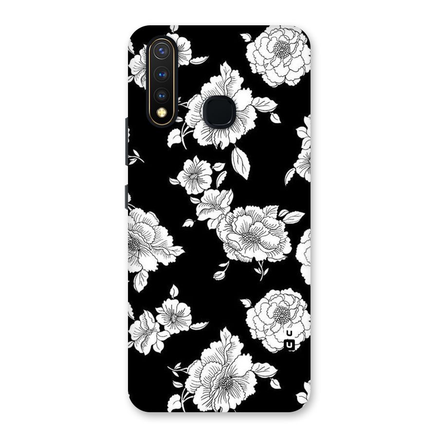 Cool Pattern Flowers Back Case for Vivo Y19