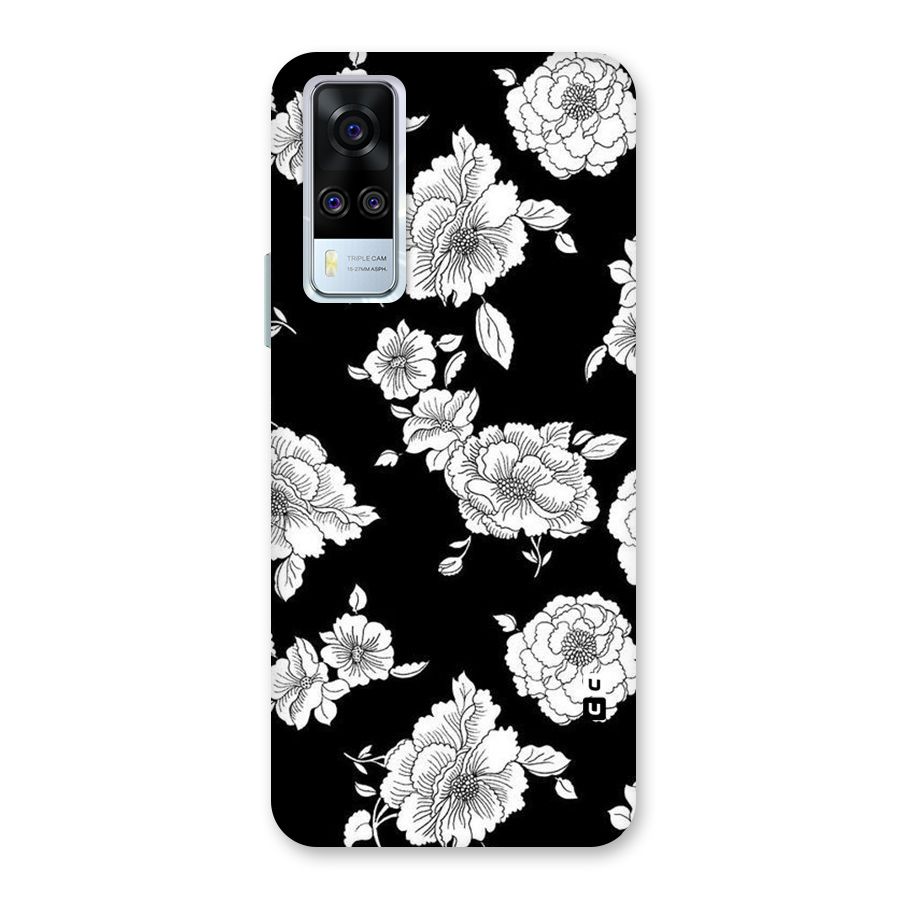 Cool Pattern Flowers Back Case for Vivo Y31