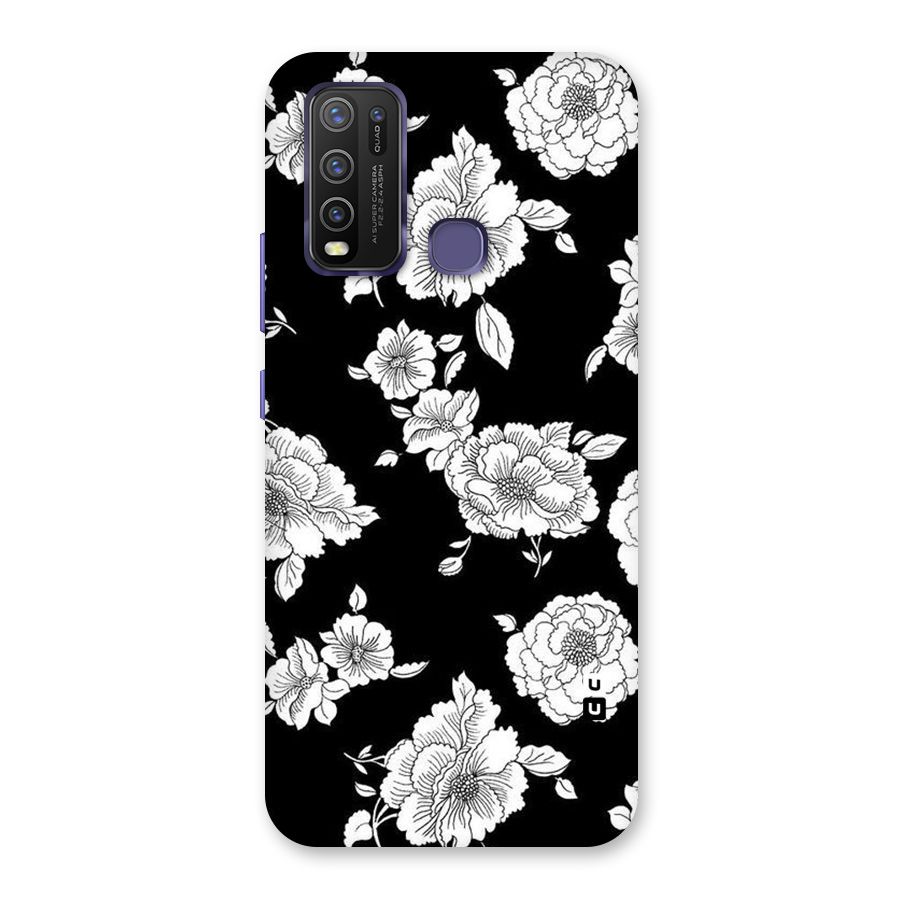Cool Pattern Flowers Back Case for Vivo Y50