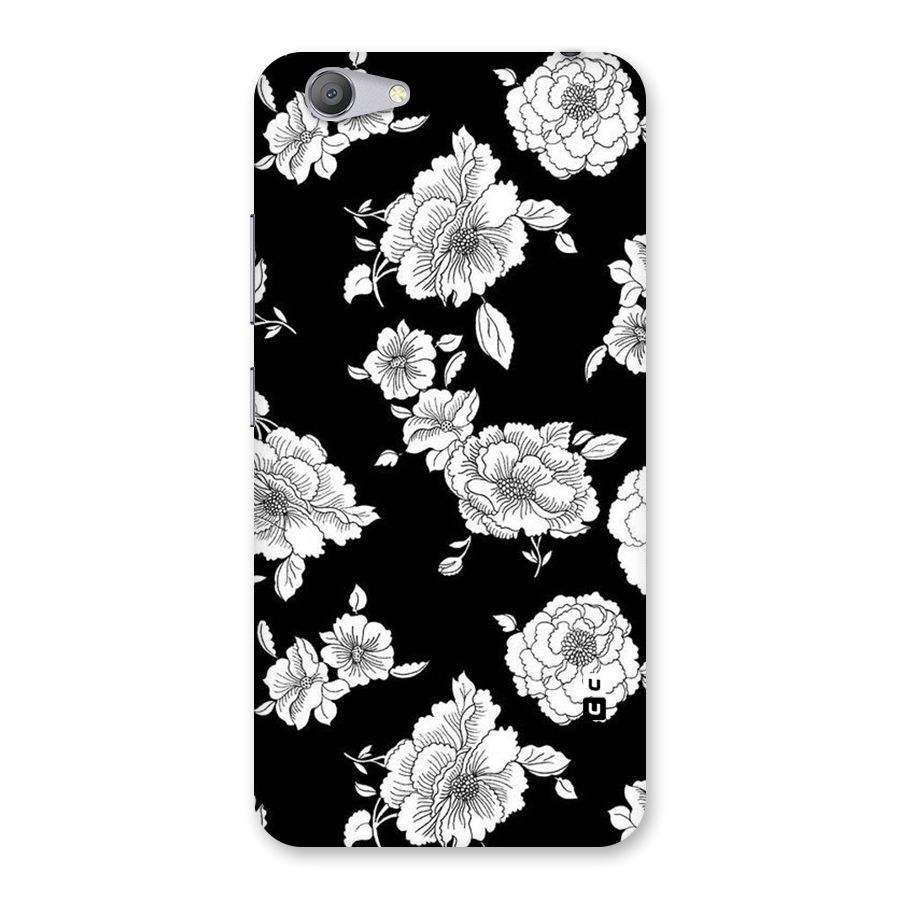 Cool Pattern Flowers Back Case for Vivo Y53