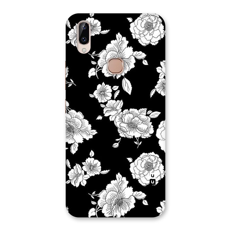 Cool Pattern Flowers Back Case for Vivo Y83 Pro