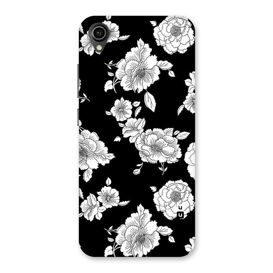 Cool Pattern Flowers Back Case for Vivo Y90