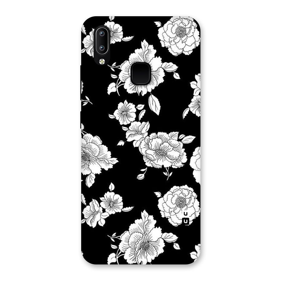 Cool Pattern Flowers Back Case for Vivo Y95