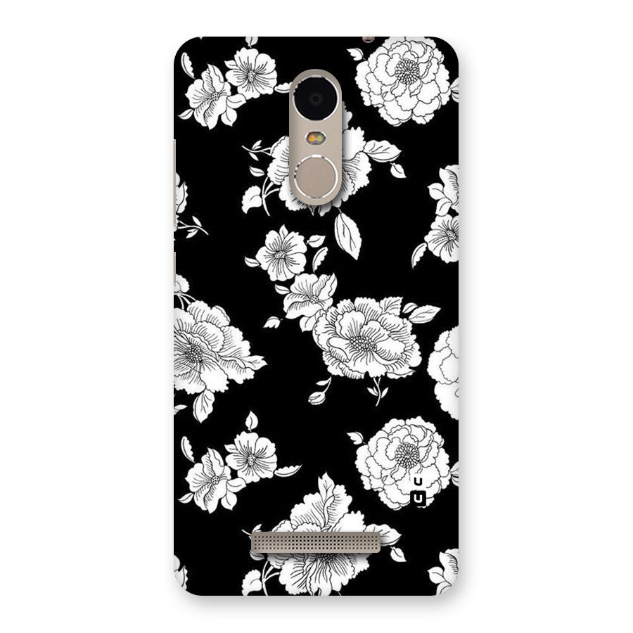 Cool Pattern Flowers Back Case for Xiaomi Redmi Note 3