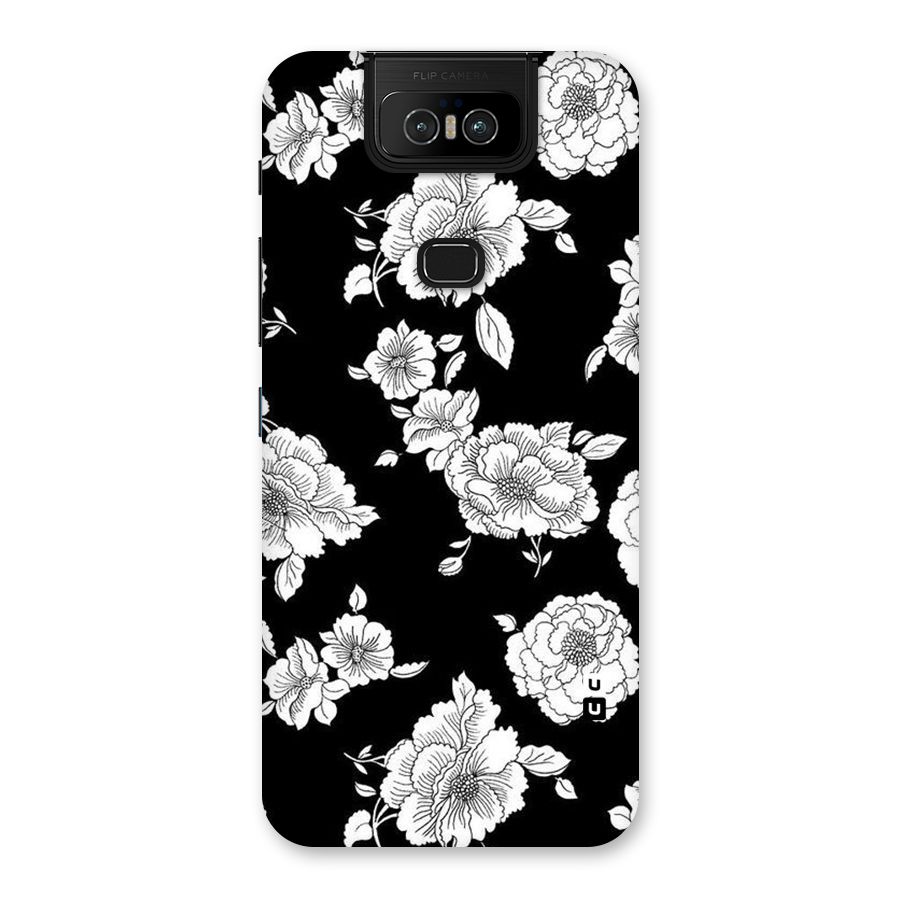 Cool Pattern Flowers Back Case for Zenfone 6z