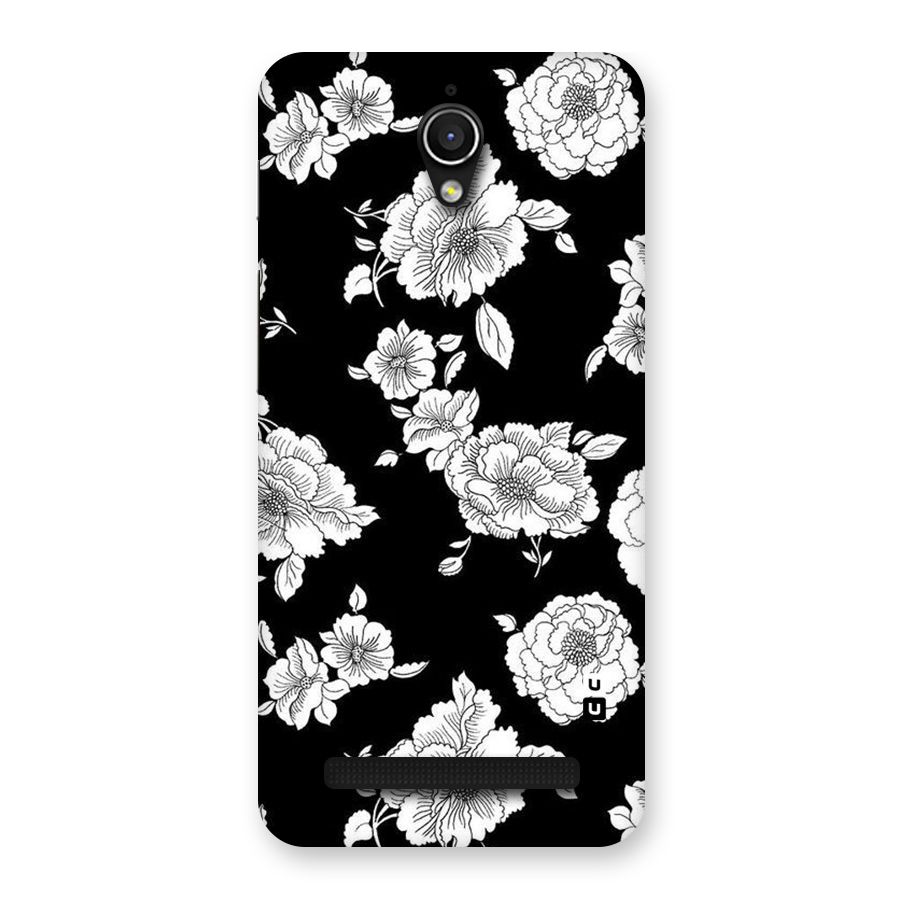 Cool Pattern Flowers Back Case for Zenfone Go