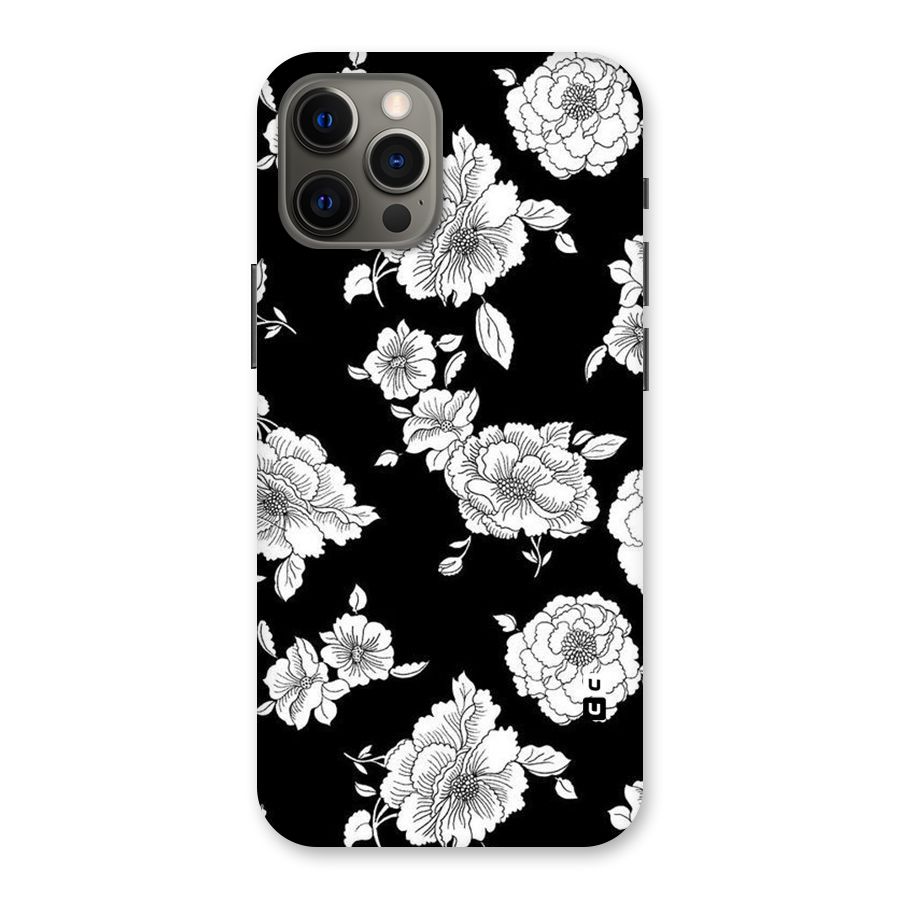 Cool Pattern Flowers Back Case for iPhone 12 Pro Max