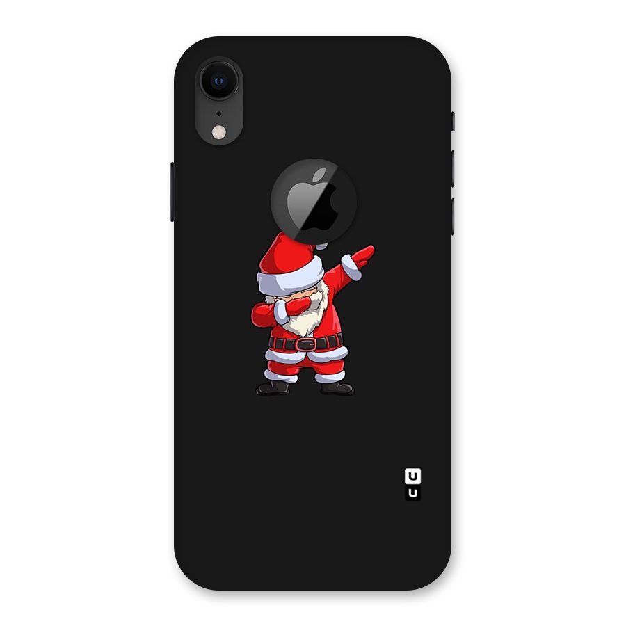 Cool Santa Dab Back Case for iPhone XR Logo Cut