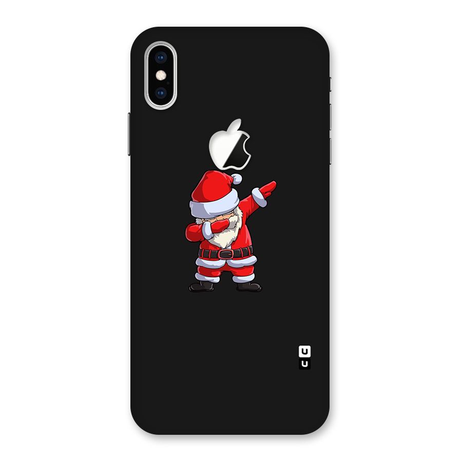Cool Santa Dab Back Case for iPhone XS Max Apple Cut