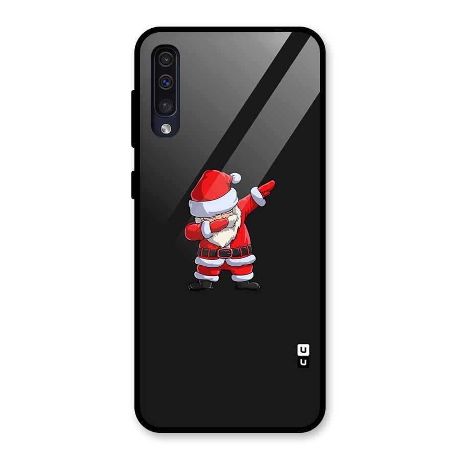 Cool Santa Dab Glass Back Case for Galaxy A50