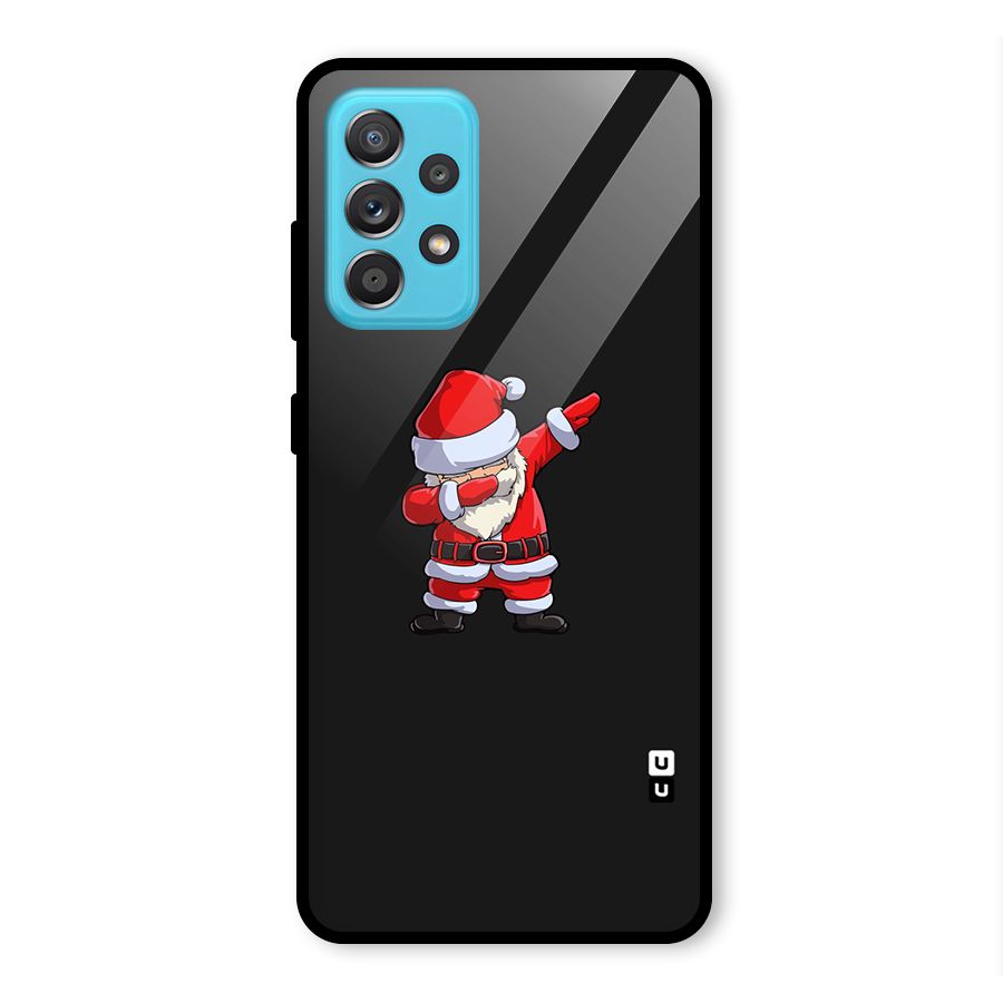 Cool Santa Dab Glass Back Case for Galaxy A52