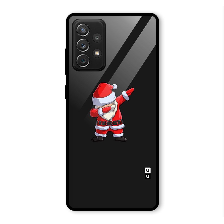 Cool Santa Dab Glass Back Case for Galaxy A72