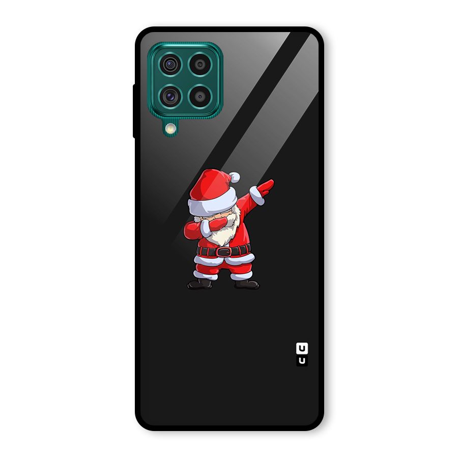 Cool Santa Dab Glass Back Case for Galaxy F62