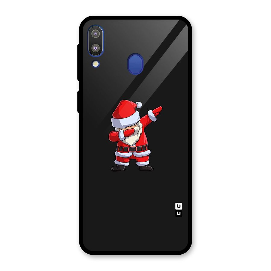 Cool Santa Dab Glass Back Case for Galaxy M20
