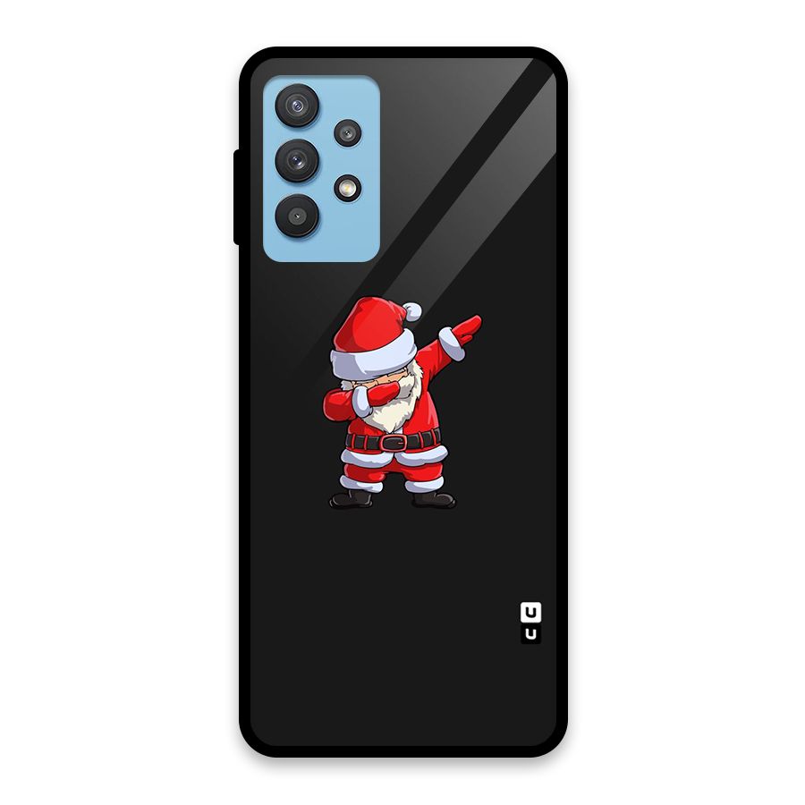 Cool Santa Dab Glass Back Case for Galaxy M32 5G