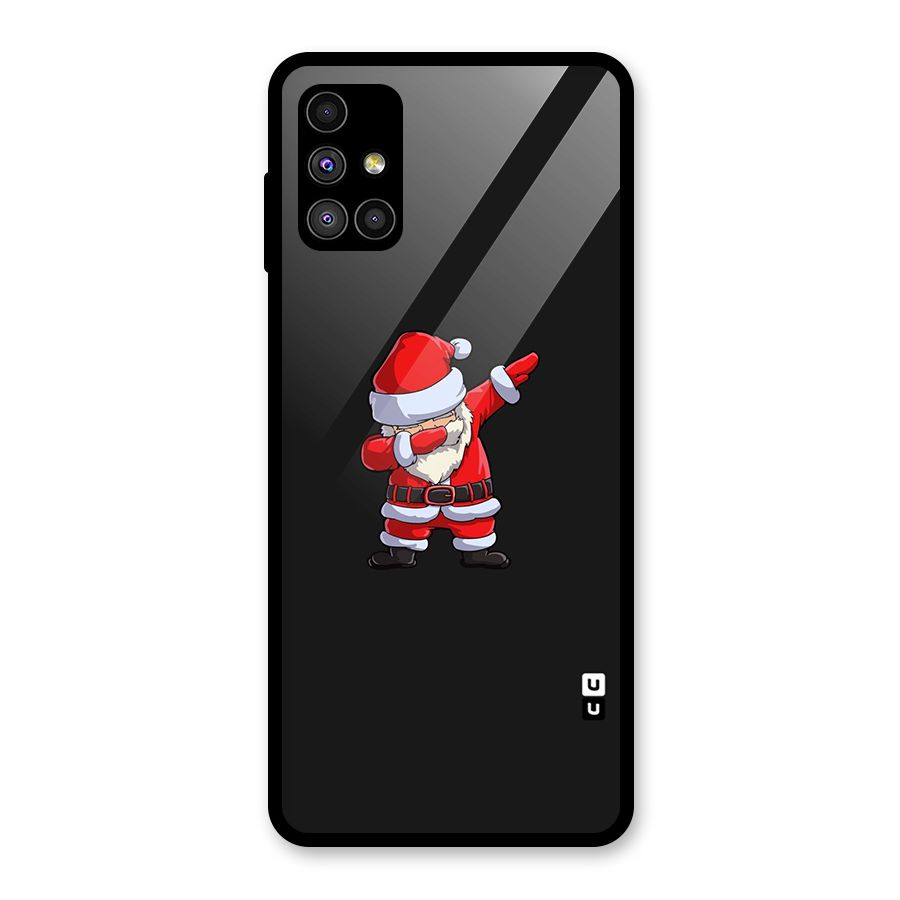 Cool Santa Dab Glass Back Case for Galaxy M51