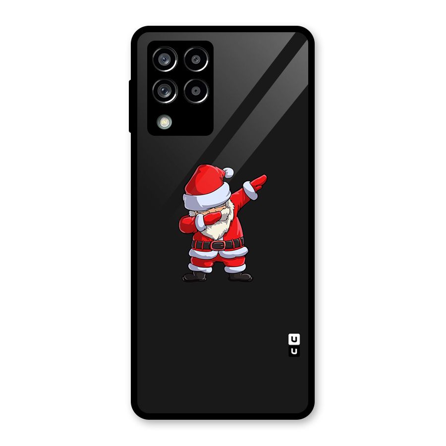 Cool Santa Dab Glass Back Case for Galaxy M53 5G