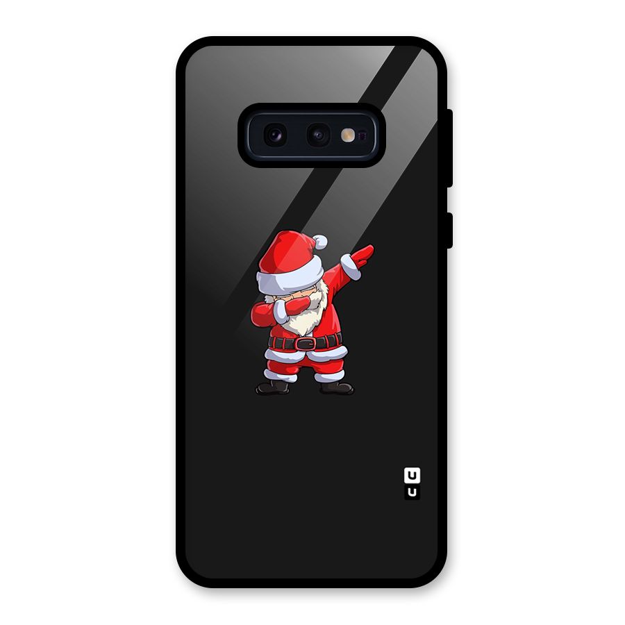 Cool Santa Dab Glass Back Case for Galaxy S10e