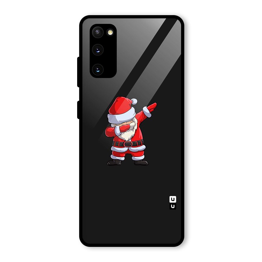 Cool Santa Dab Glass Back Case for Galaxy S20 FE