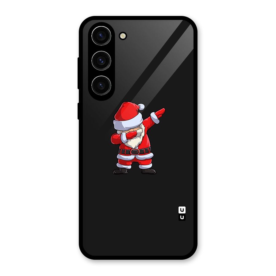 Cool Santa Dab Glass Back Case for Galaxy S23 Plus