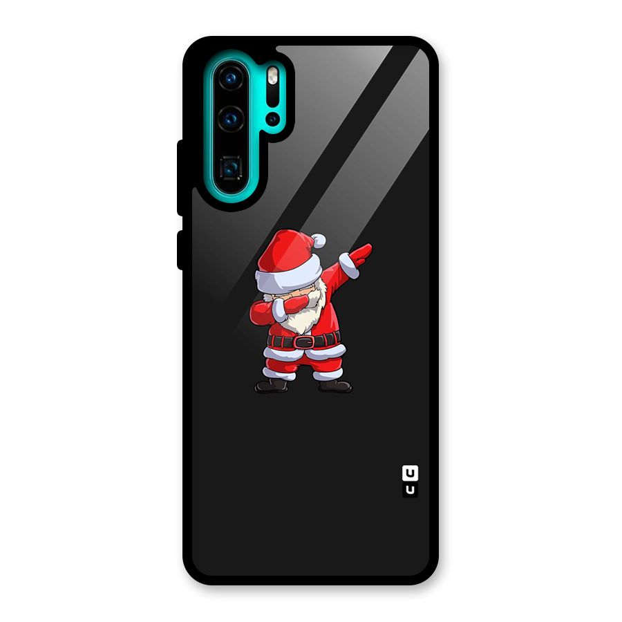 Cool Santa Dab Glass Back Case for Huawei P30 Pro