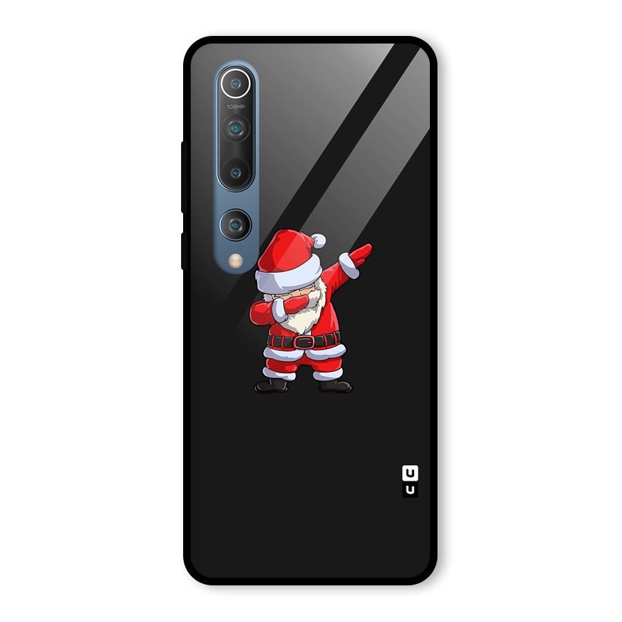 Cool Santa Dab Glass Back Case for Mi 10