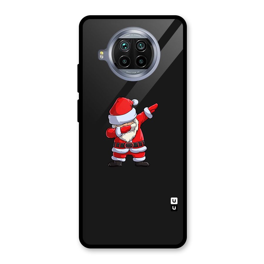 Cool Santa Dab Glass Back Case for Mi 10i