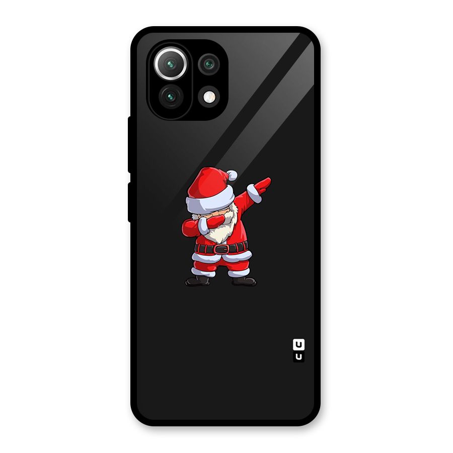 Cool Santa Dab Glass Back Case for Mi 11 Lite