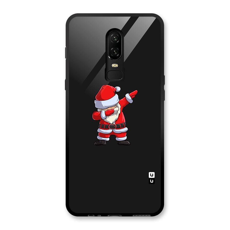 Cool Santa Dab Glass Back Case for OnePlus 6