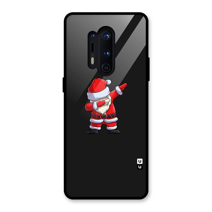 Cool Santa Dab Glass Back Case for OnePlus 8 Pro