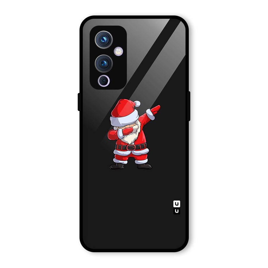Cool Santa Dab Glass Back Case for OnePlus 9