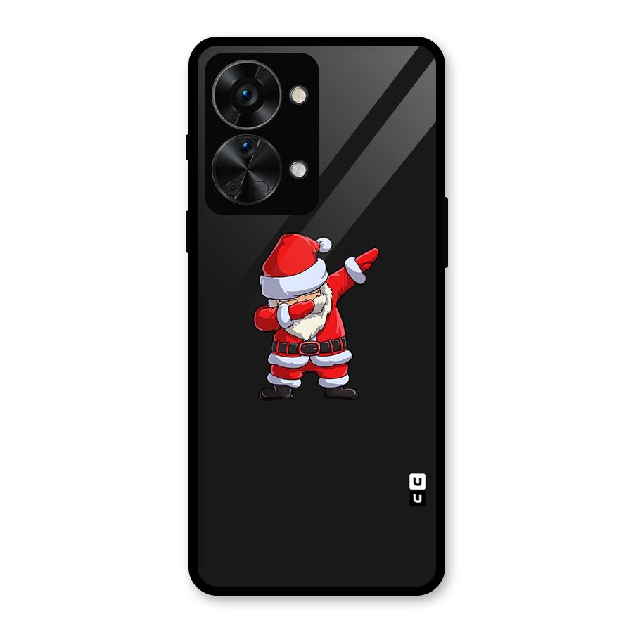 Cool Santa Dab Glass Back Case for OnePlus Nord 2T