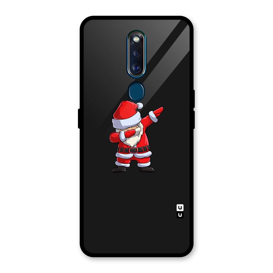 Cool Santa Dab Glass Back Case for Oppo F11 Pro